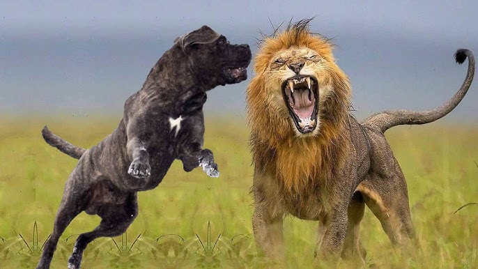 lion and cane corso