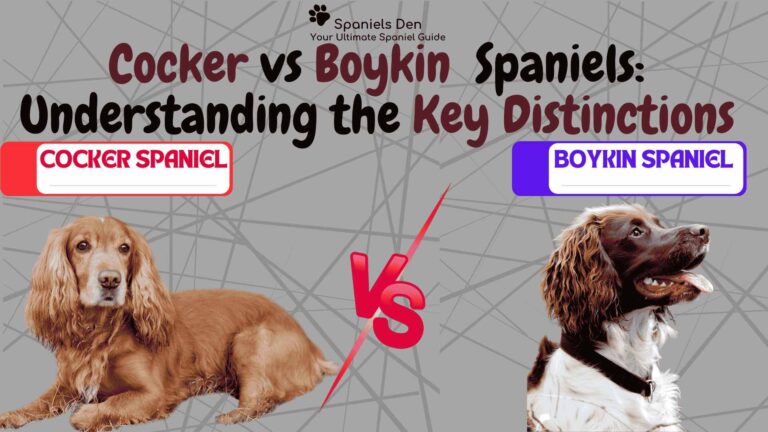 Boykin Spaniel vs Cocker Spaniel: Find Your Perfect Fit